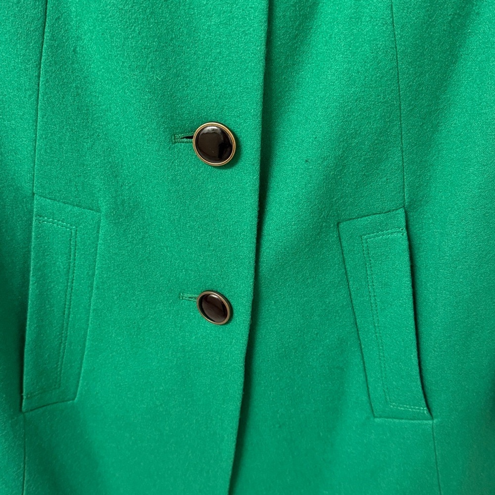 Worthington Elegant Green Pea Coat - Picture 5 of 6